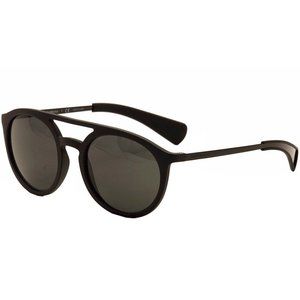 DG 6101 Dolce & Gabbana Sunglasses Fashion Pilot Aviator Matte Black Round